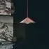 Emma Gurner Small Pleat Ceiling Pendant - Burgundy