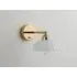 Flower Sconce Wall Light - White, Brass
