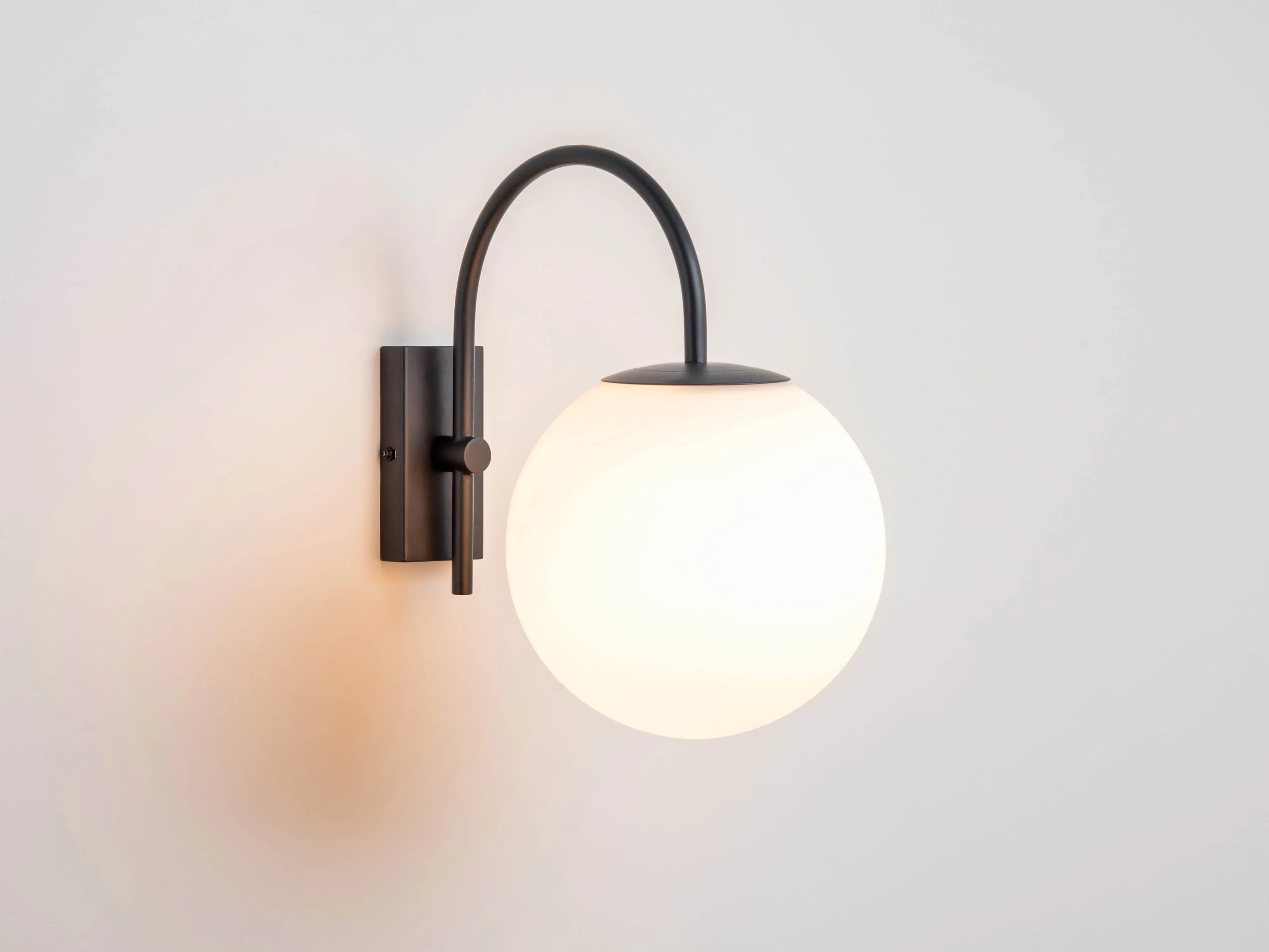 Globe Wall Light - Charcoal Grey image
