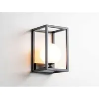Lantern Wall Light - Charcoal Grey