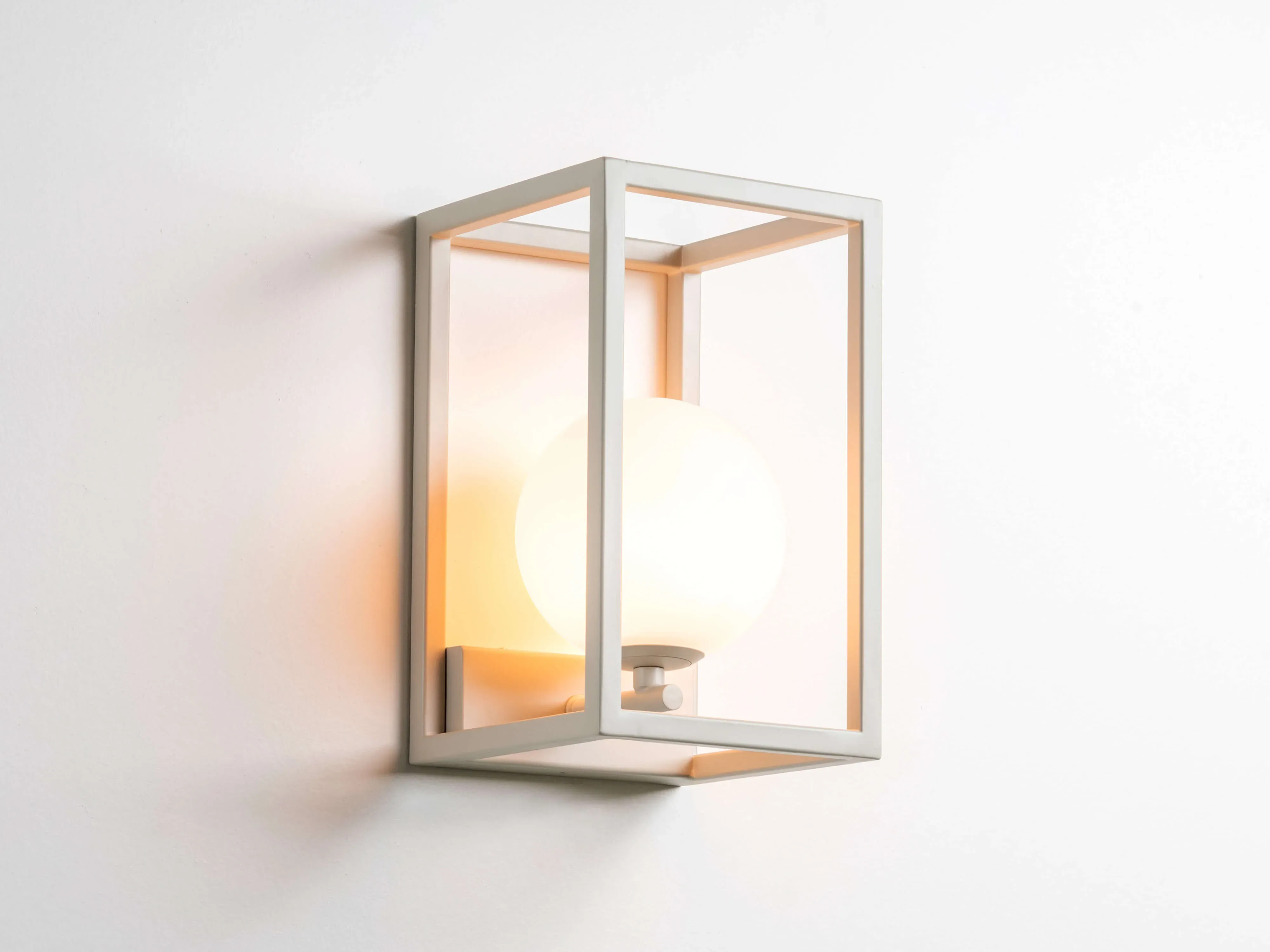 Lantern Wall Light - Sand