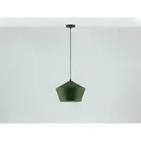 Metal Diner Pendant Light - Olive Green