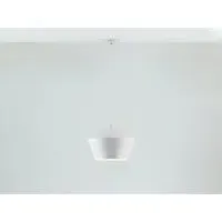 Metal Diner Pendant Light - White