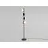 Opal Disk Floor Lamp - Charcoal Grey