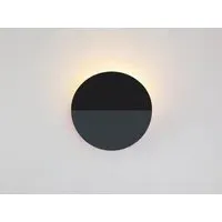 Oval Diffuser Wall Light - Charcoal Grey