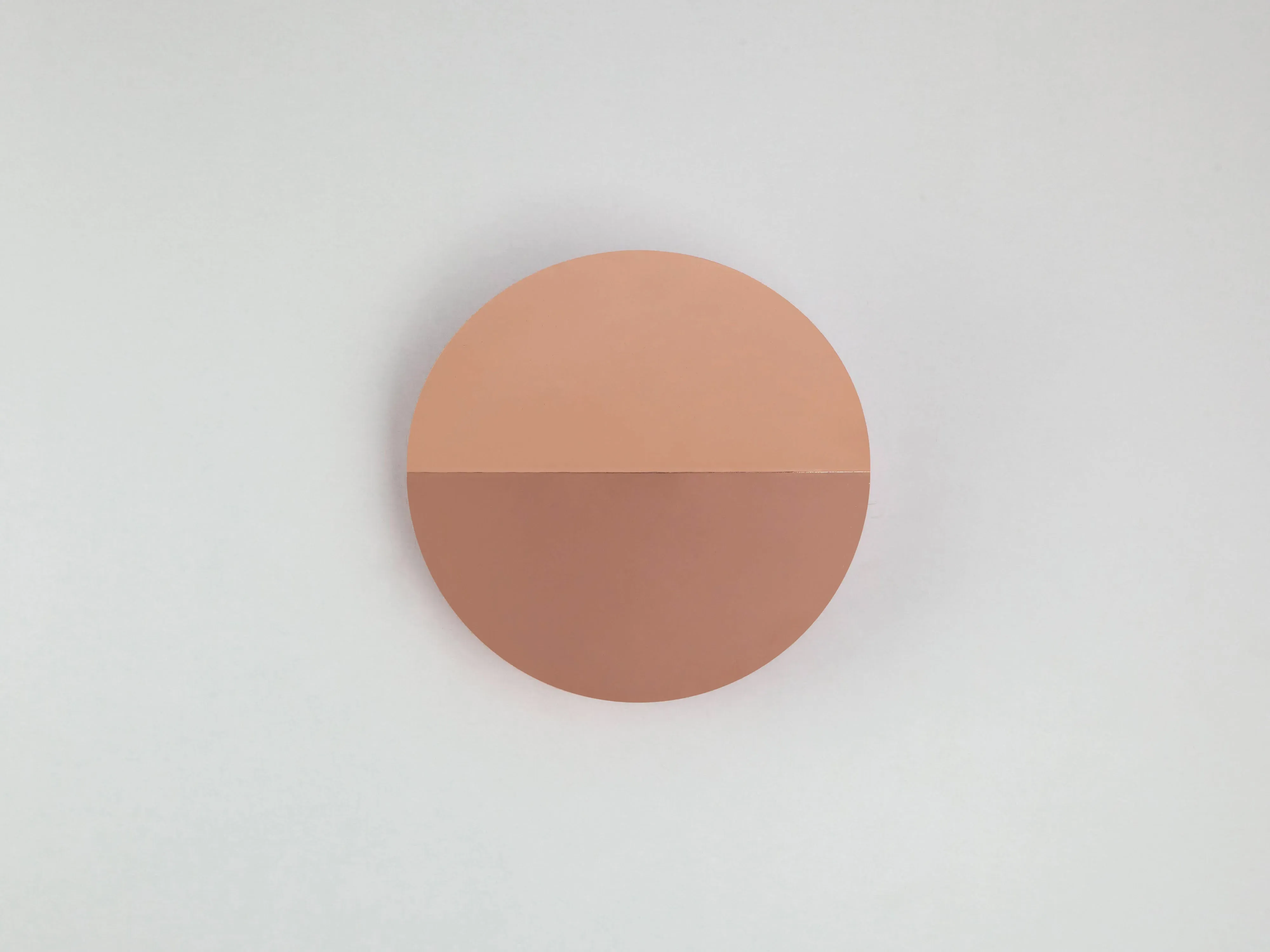 Oval Diffuser Wall Light - Copper image