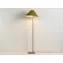 Pleat Reading Floor Lamp with Adjustable Shade - Moss Green, Steel