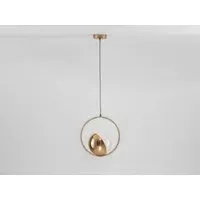 Ring Ceiling Light - Brass