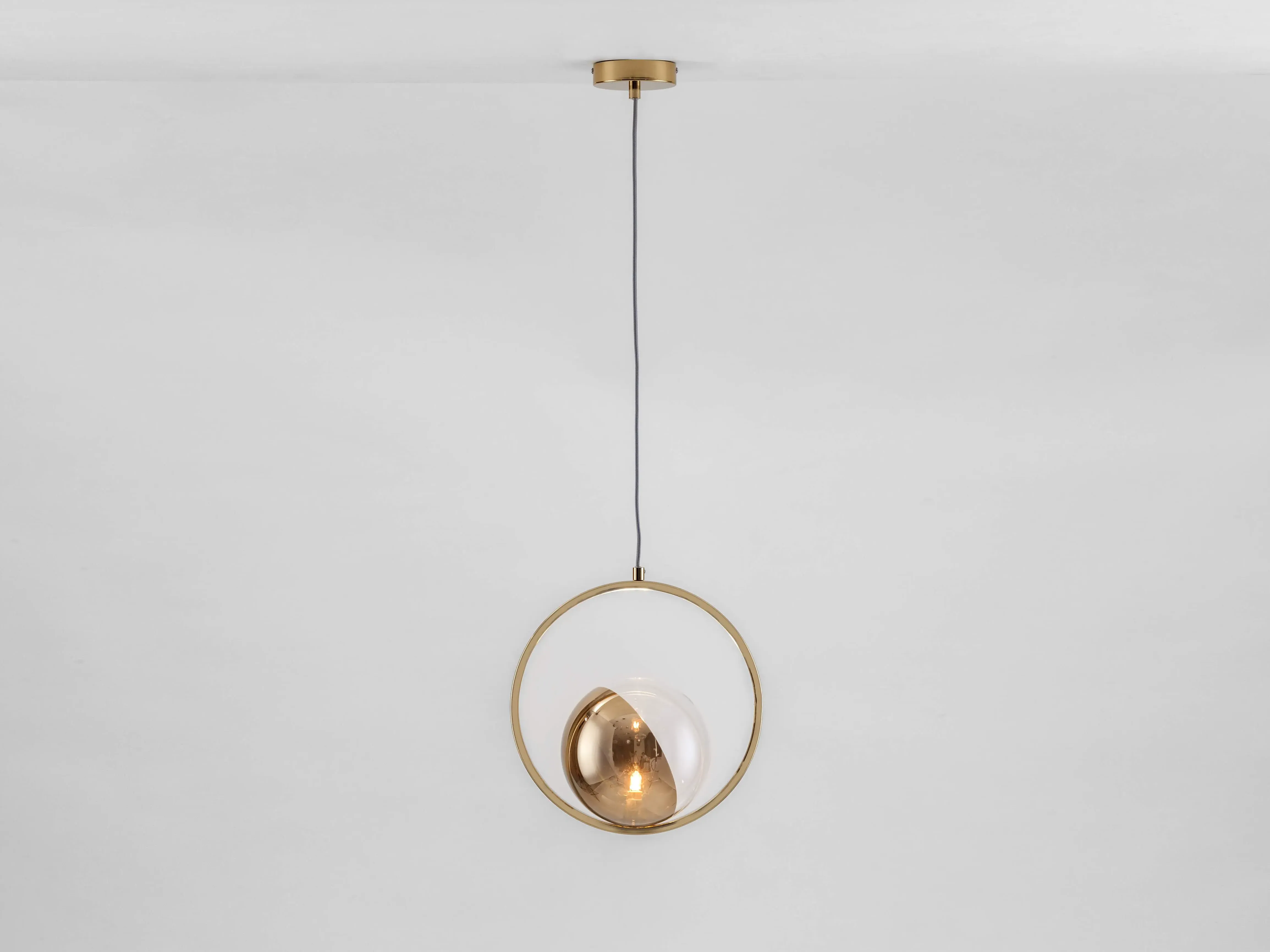 Ring Ceiling Light - Brass image