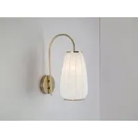 Soft Fabric Wall Light - White