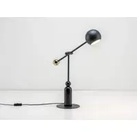 Swoon LED Task Lamp - Charcoal Grey, Marble
