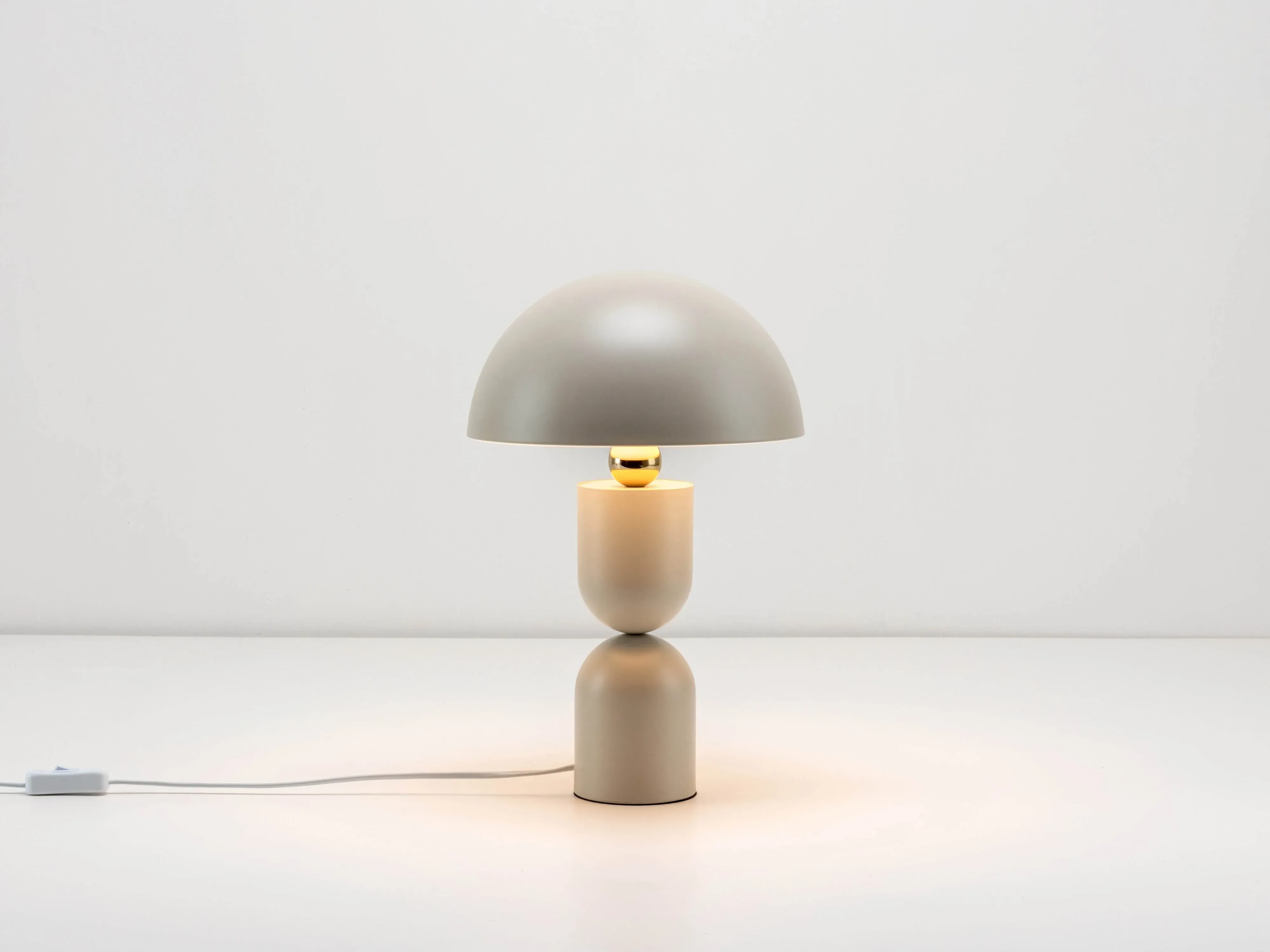 Swoon Mushroom Dome Table Lamp - Sand