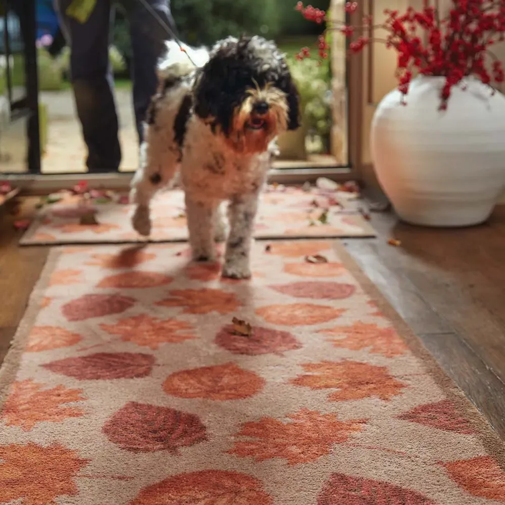 Autumn Leaves Washable Runner - Beige product
