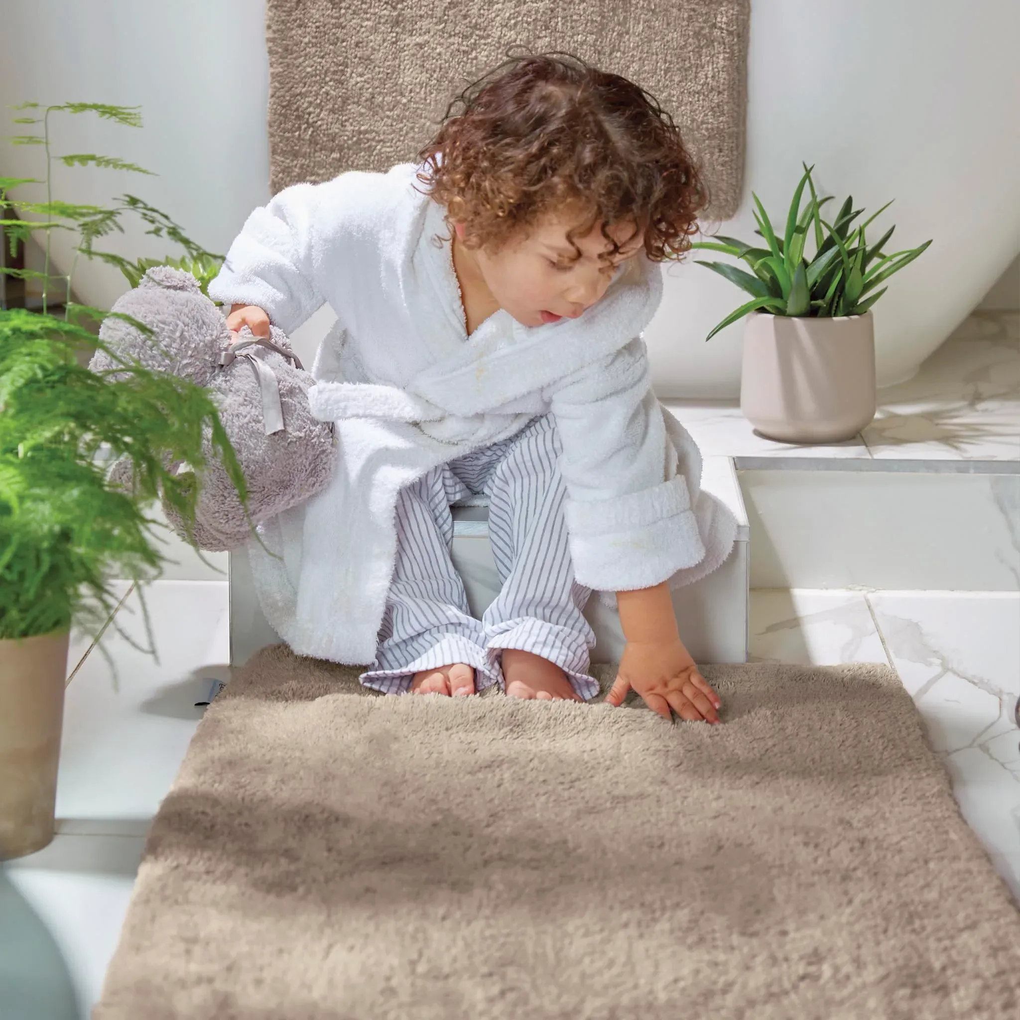 Bamboo Bath Mat - Light Brown product