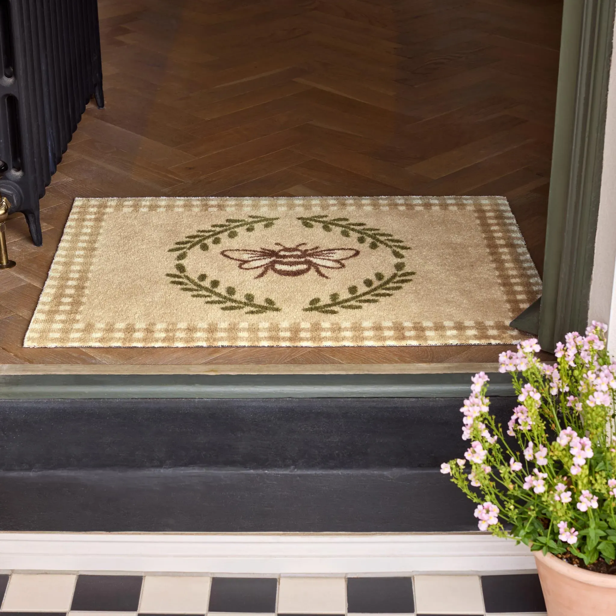 Beehive Charity Doormat - Beige product