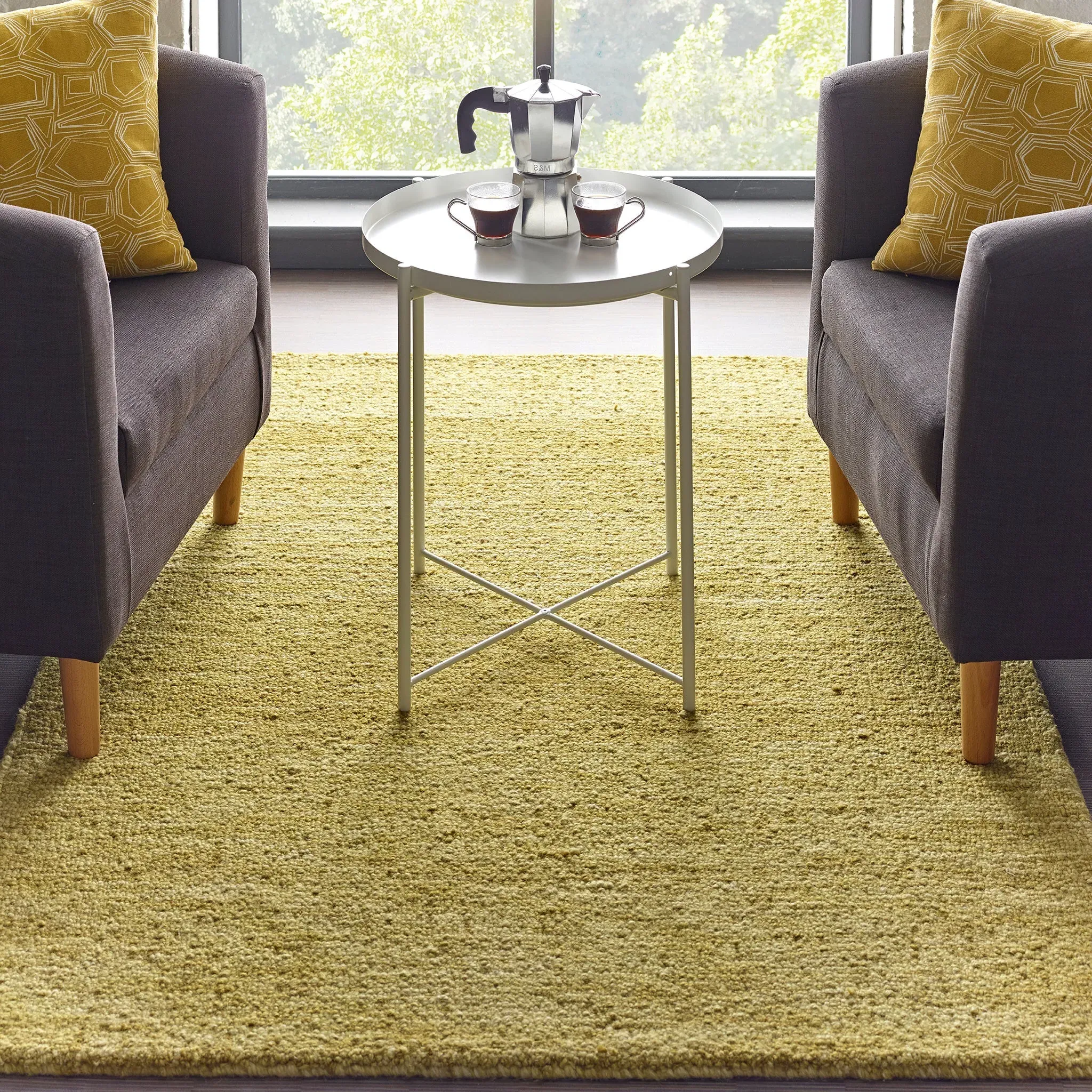 Country Rug - Autumn Gold, Wool product