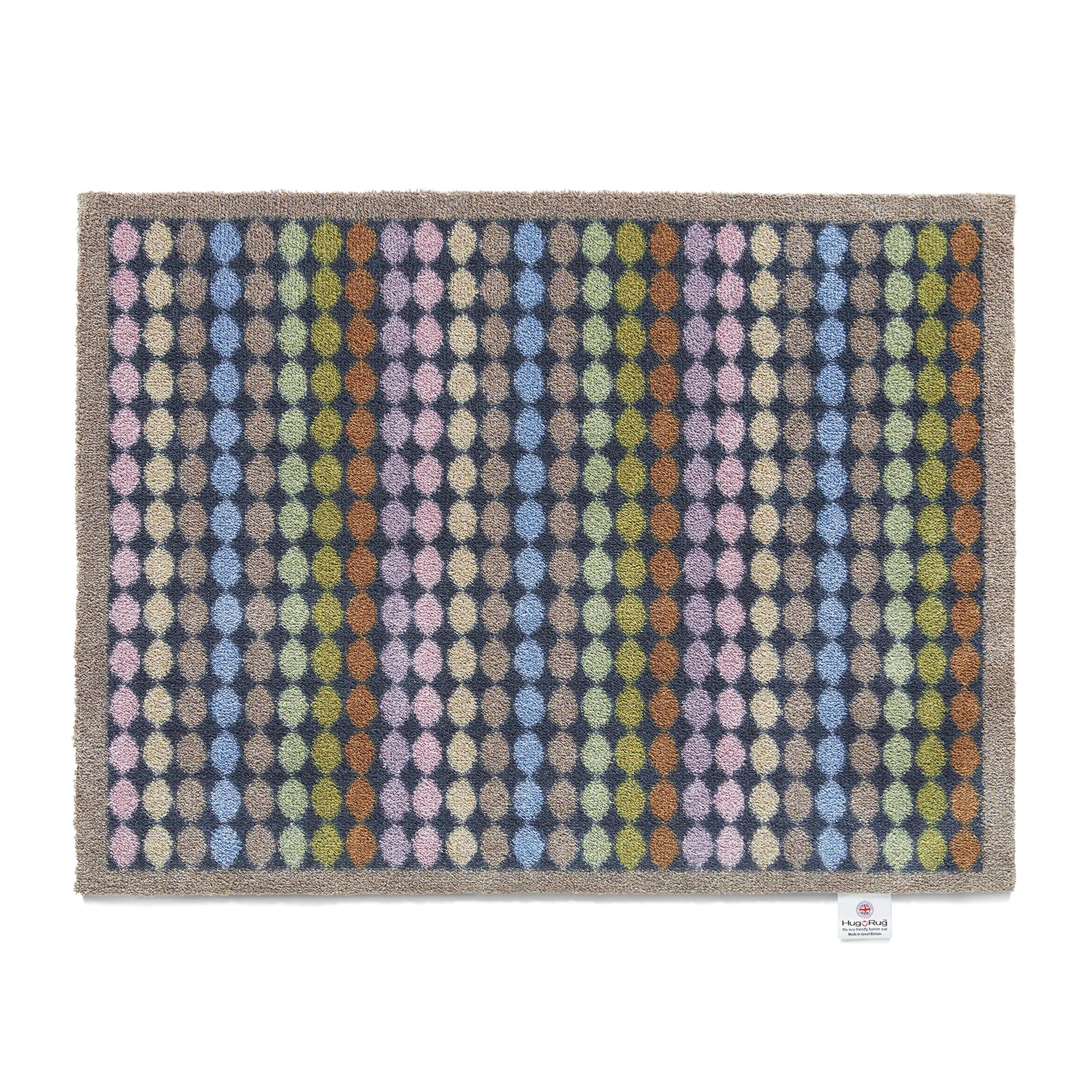 Designer 22 Washable Doormat - Rainbow, Recycled Material alternate view