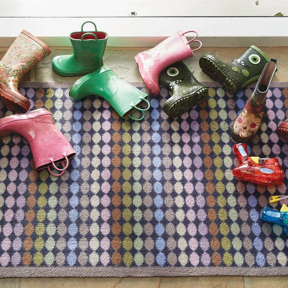 Designer 22 Washable Doormat - Rainbow, Recycled Material product