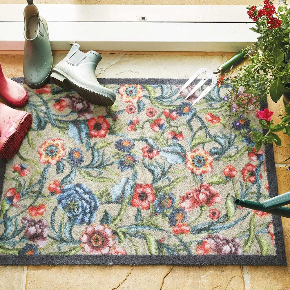 Garden Multi Floral 2 Doormat - Beige product