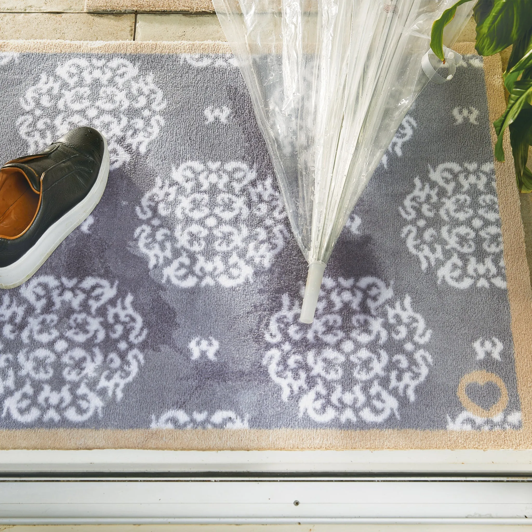 Home 44 Washable Doormat - Blue-Grey product