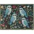 Alison's Owl Washable Doormat - Teal