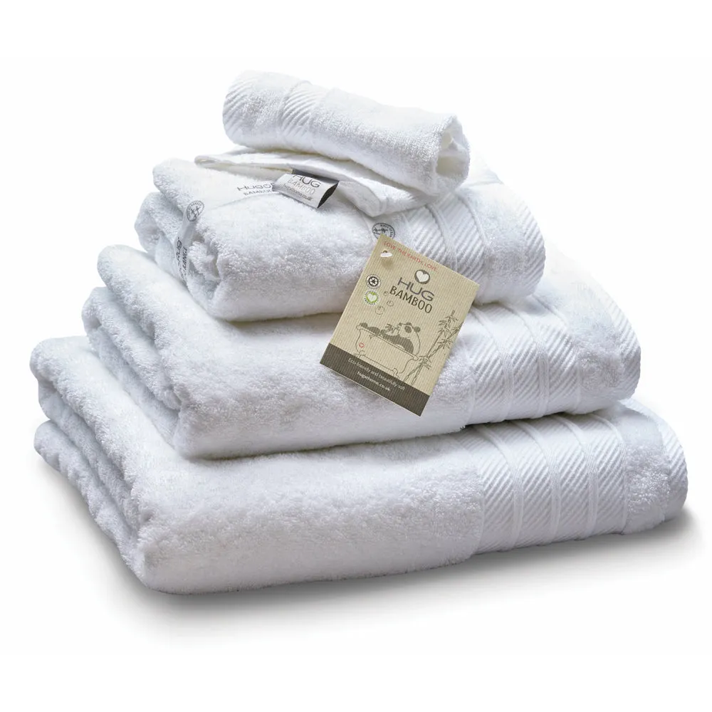 Bamboo Bath Towel - White