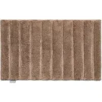 Bamboo Stripe Bath Mat - Cappuccino