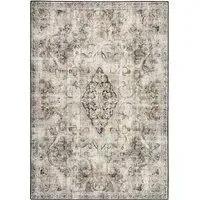 Baroque Eco-Washable Rug 160x230cm - Off-White, Polyester