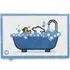 Bathtime Herdy Bath Mat 50x75cm - White