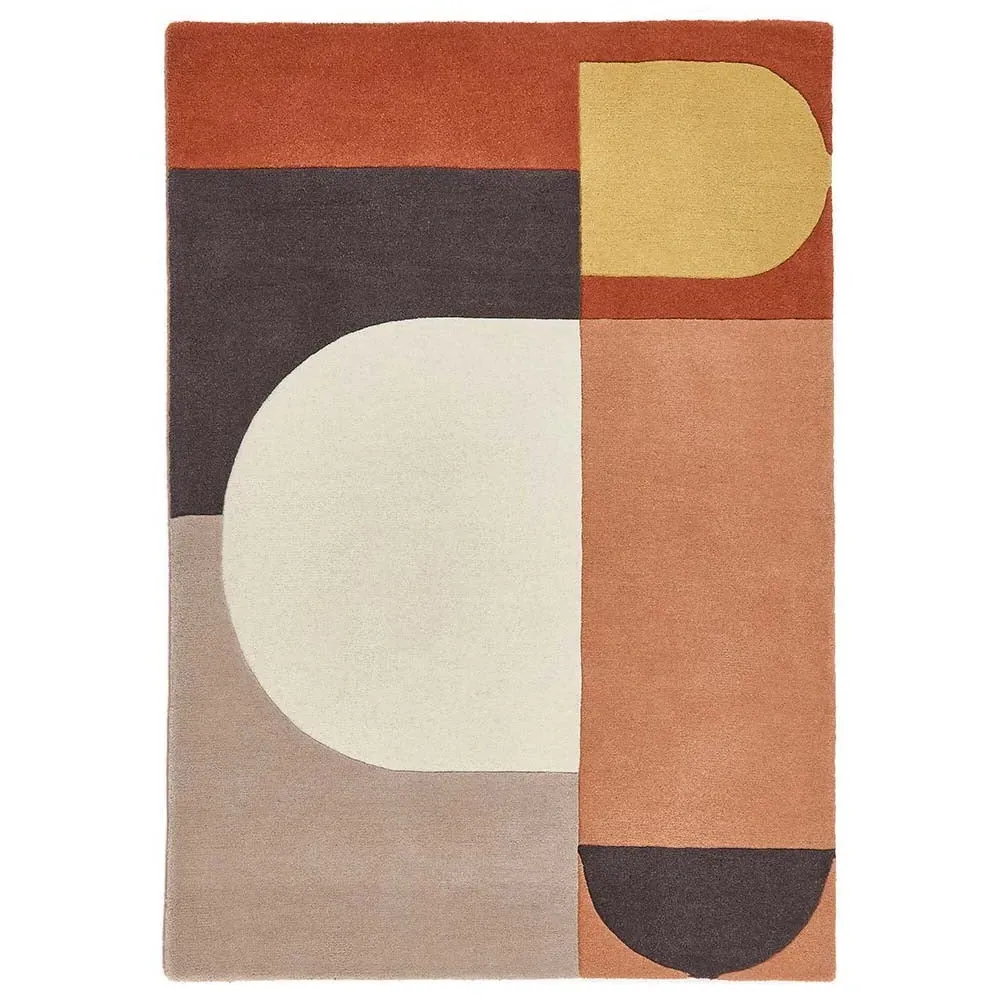 Bauhaus Graphic 2 Rug - Multi-Colour, Wool image