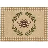 Beehive Charity Doormat - Beige