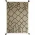 Berber Knotted Chain Rug - Ivory/Multi, Wool