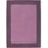 Borders Wool Rug - Mauve