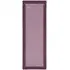 Borders Wool Runner Rug - Mauve