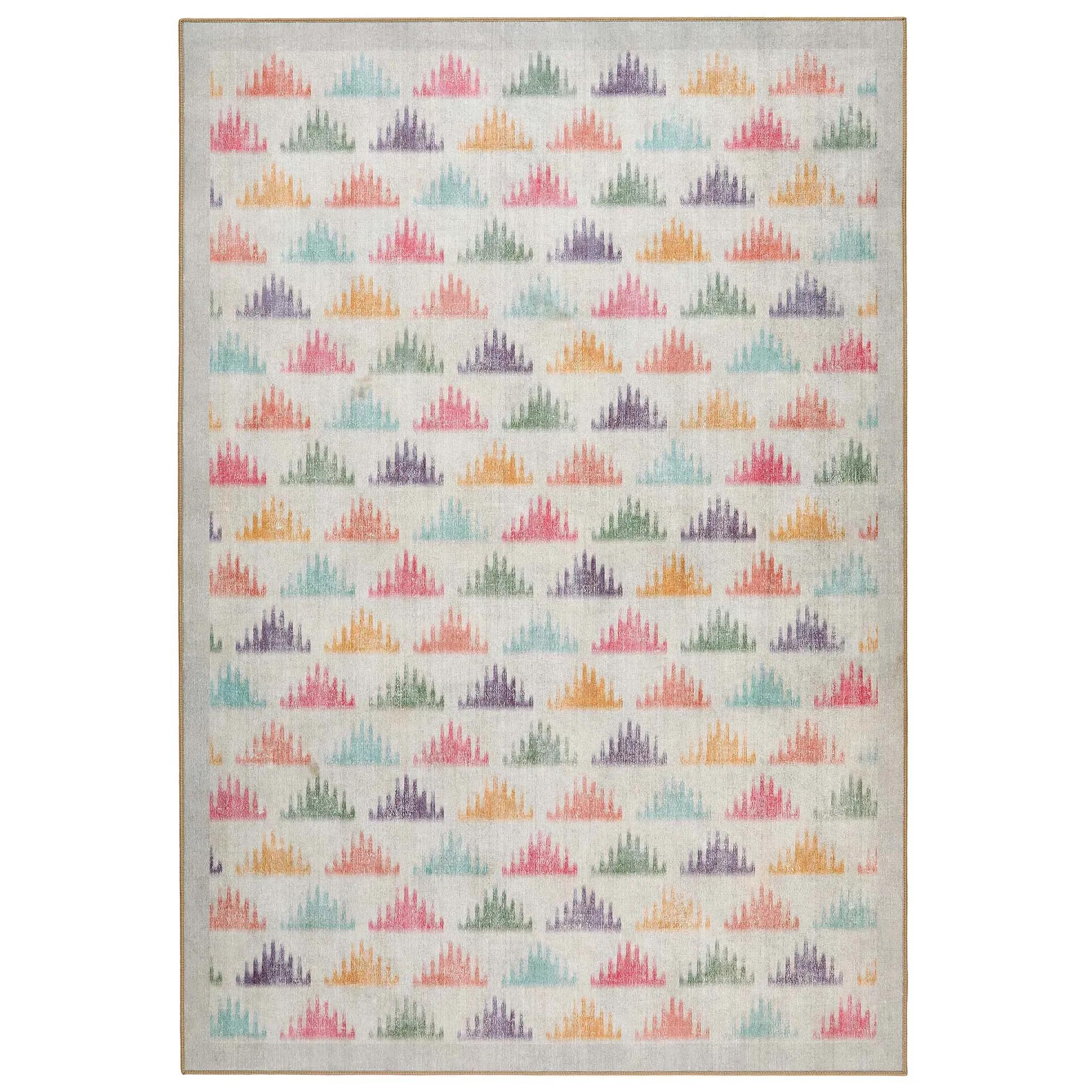 Bretton Washable Rug - Multi, Recycled Polyester