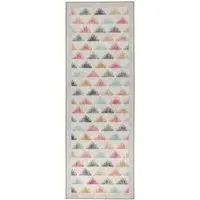 Bretton Washable Rug Runner - Multi, Recycled Polyester