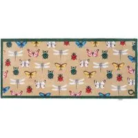 Bugs & Butterflies Runner - Beige