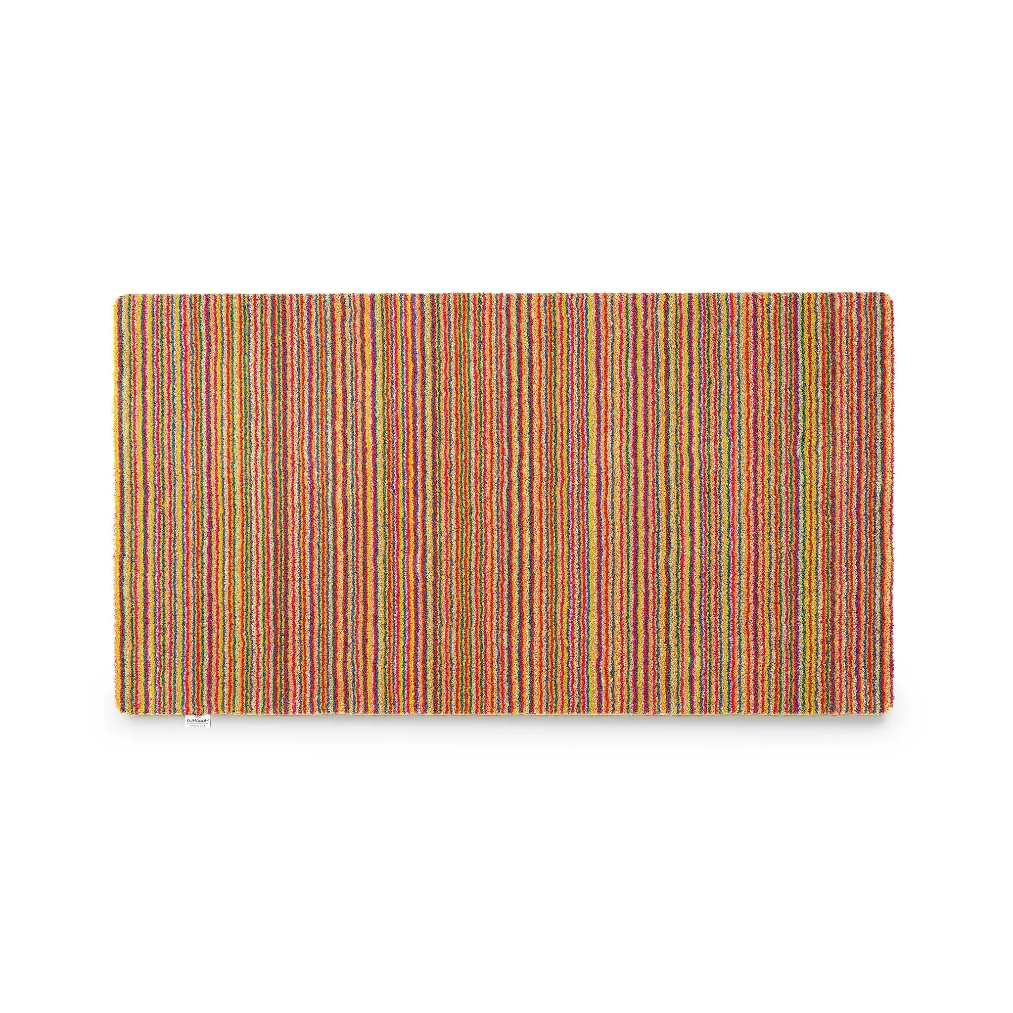 Candy Bright Stripe Washable Runner - Multicolour