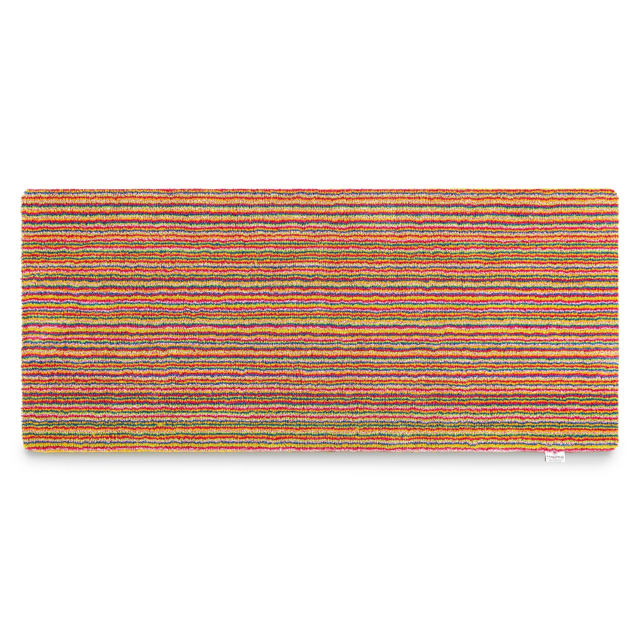 Candy Bright Stripe Washable Runner - Multicolour
