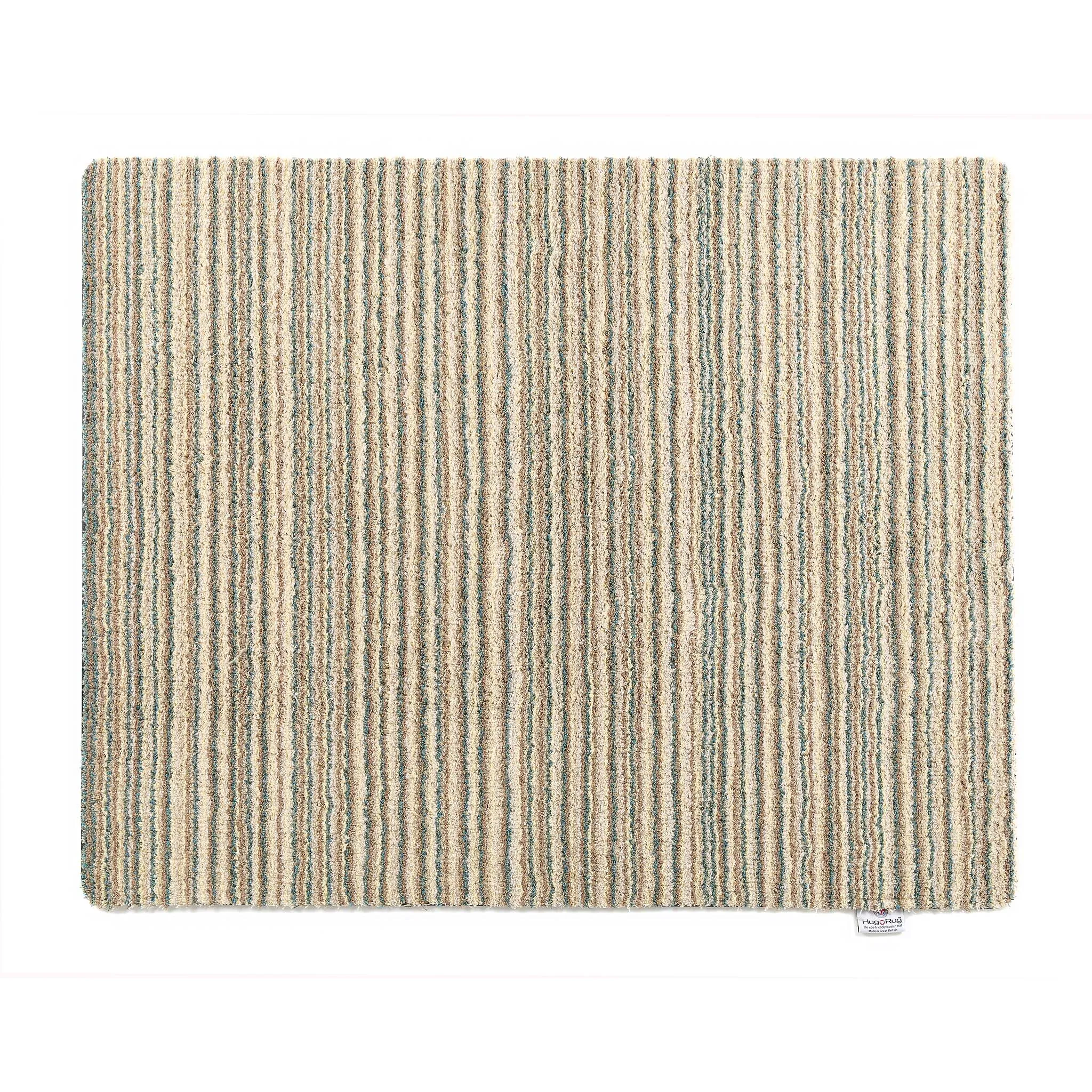 Candy Earth Stripe Washable Doormat - Multi, Cotton