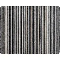 Candy Monochrome Striped Washable Doormat - Multicolour
