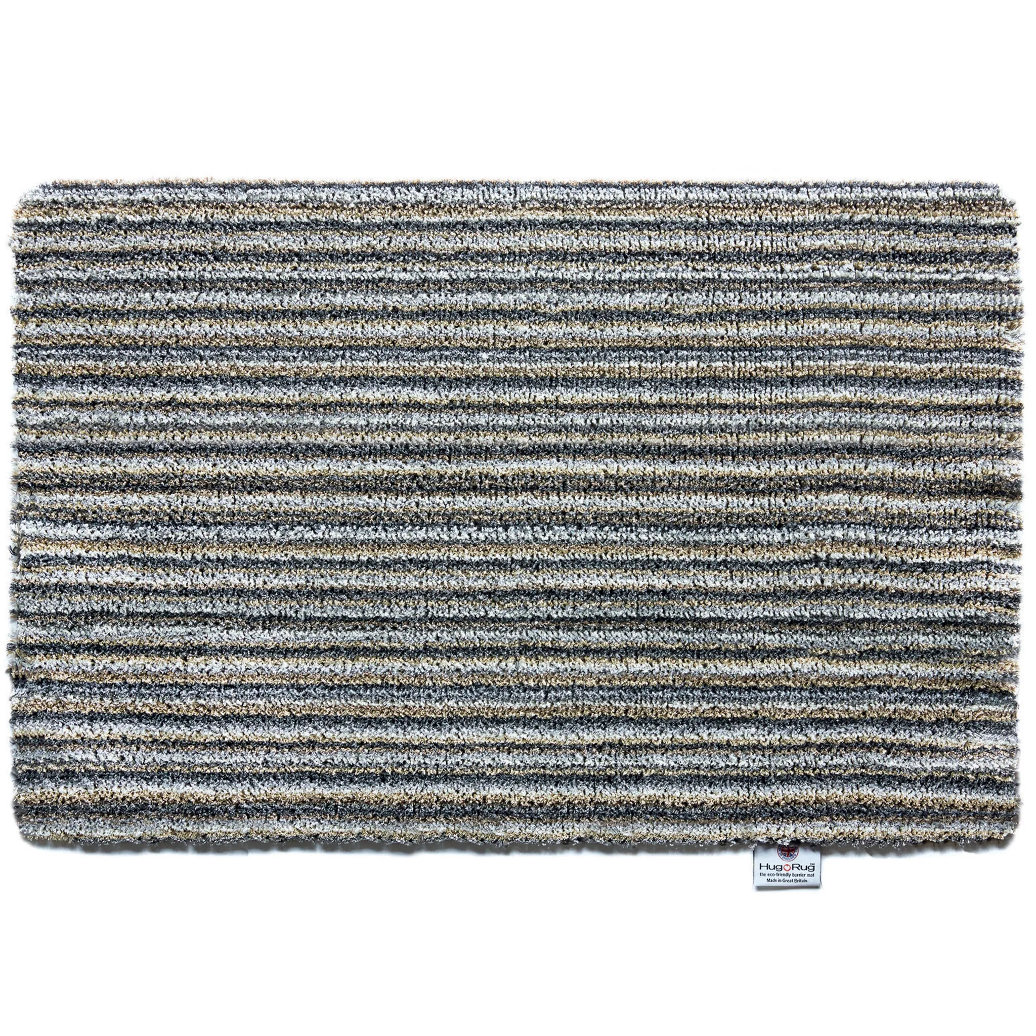 Candy Portland Stripe Washable Doormat - Beige image
