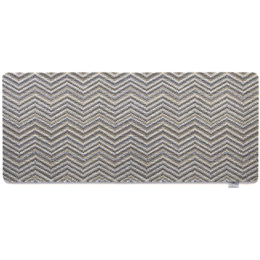 Candy Portland Zig Zag Washable Runner - Beige