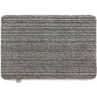 Candy Rocks Striped Washable Doormat - Beige, Cotton
