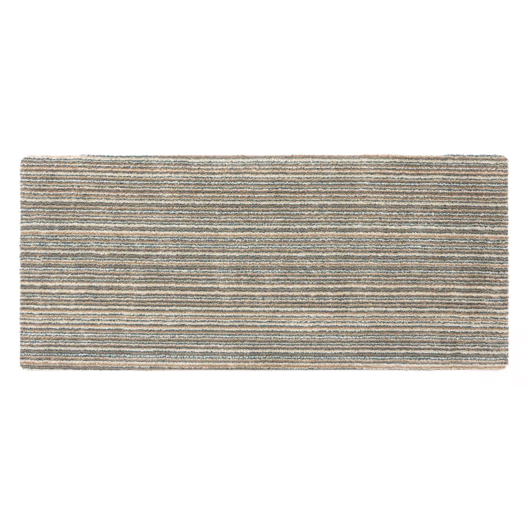 Candy Sand Stripe Washable Runner - Multi, Cotton