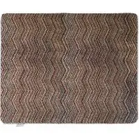 Candy Zig Zag Washable Doormat - Red