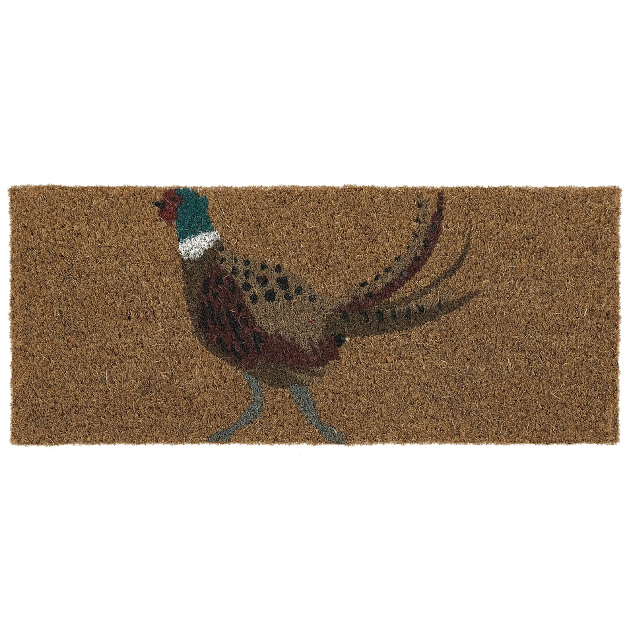Coir Insert Pheasant Doormat - Natural