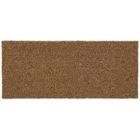 Coir Insert Plain Doormat - Natural
