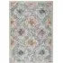 Damask Eco-Washable Rug - Cream, Recycled Polyester