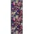 Dark Florals Washable Rug Runner - Navy, Recycled Polyester
